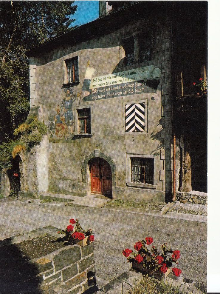 Cartoline postali: Werdenberg ca. 1980 – Usato da Bürglen TG venduto da StampGraf