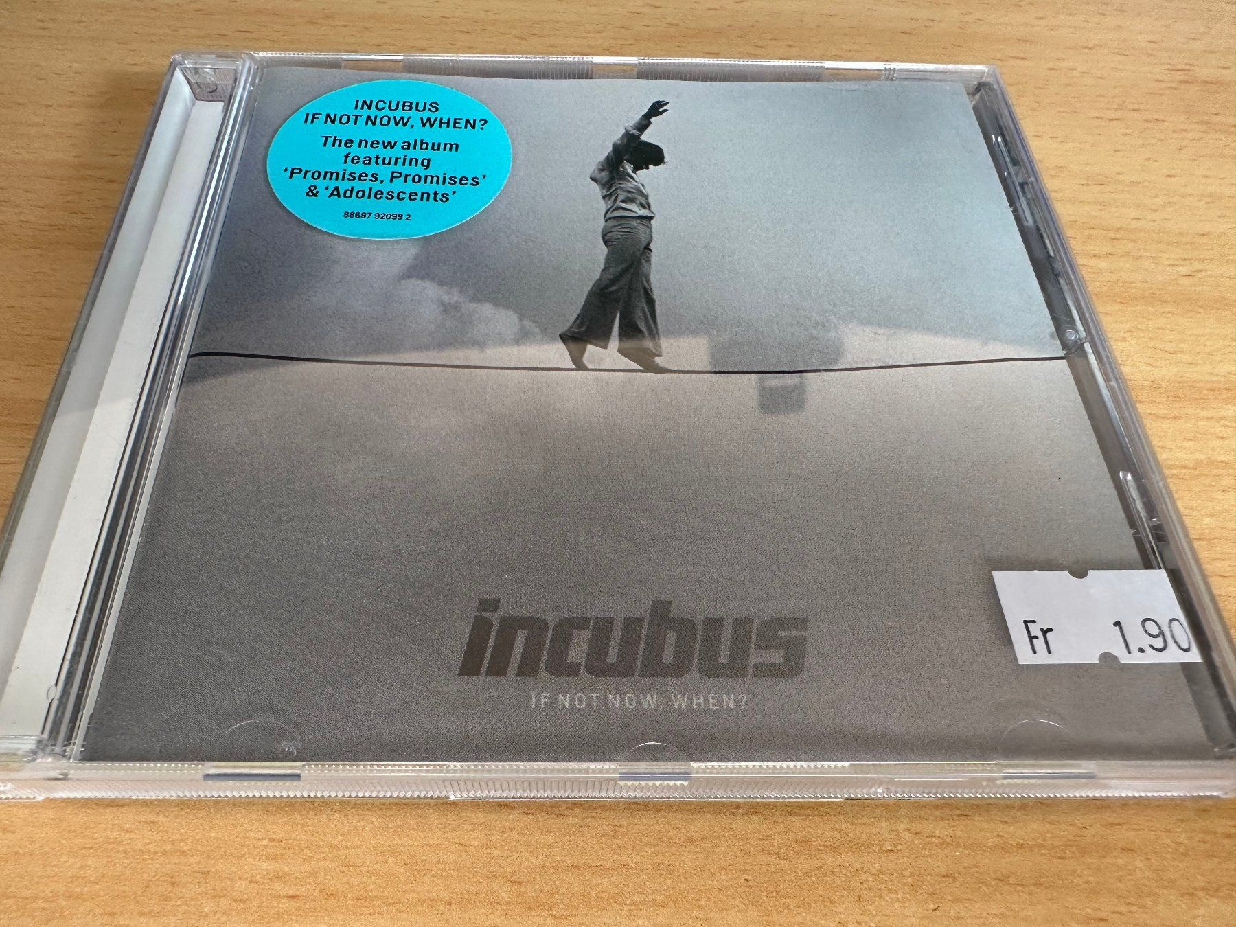 CD: Incubus – If Not Now, When? – Usato da Rikon im Tösstal venduto da Alpenmutz