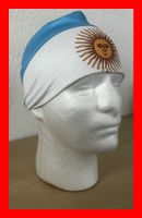 Stirnband Haarband Argentinien Messi Fanartikel WM Martinez
