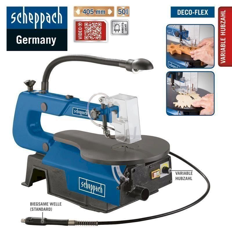 Scheppach Sägen: Scheppach Dekupiersäge DECO-FLEX – Neu und originalverpackt aus Bottighofen von zaap