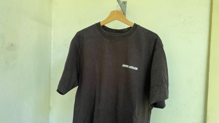 joseph atelier t-shirt no. 016 – washed black (gr. L)