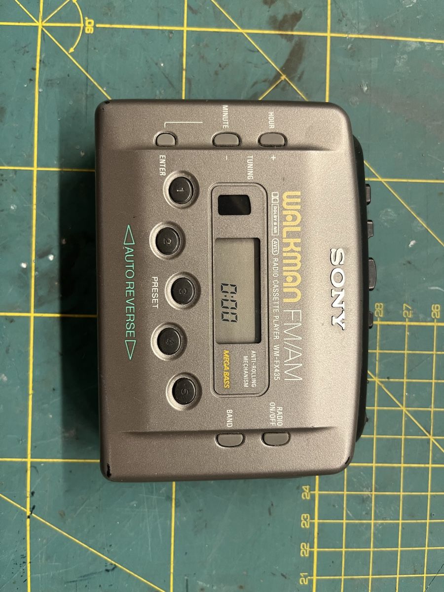 Sony Lettore multimediale portatile: Sony Walkman WM-FX435 – Difettoso da Tann venduto da Floripori123 1