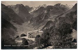 Braunwald, Grand Hotel, gelaufen 1924