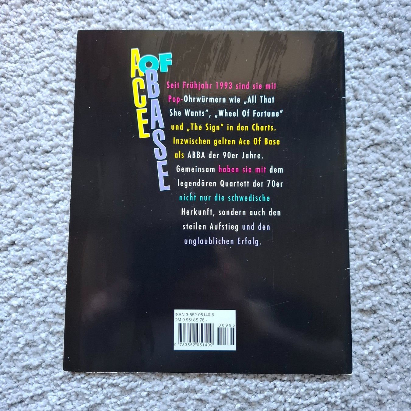 Libri: V.I.P. Paperback music ACE OF BASE – Usato da Hombrechtikon venduto da Tinea82 4