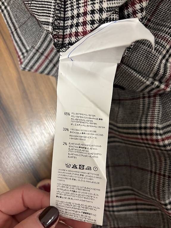 Hosen: Stoffhose mit Blumen-Strick Grösse S – Gebraucht aus St. Gallen von mustang96 3