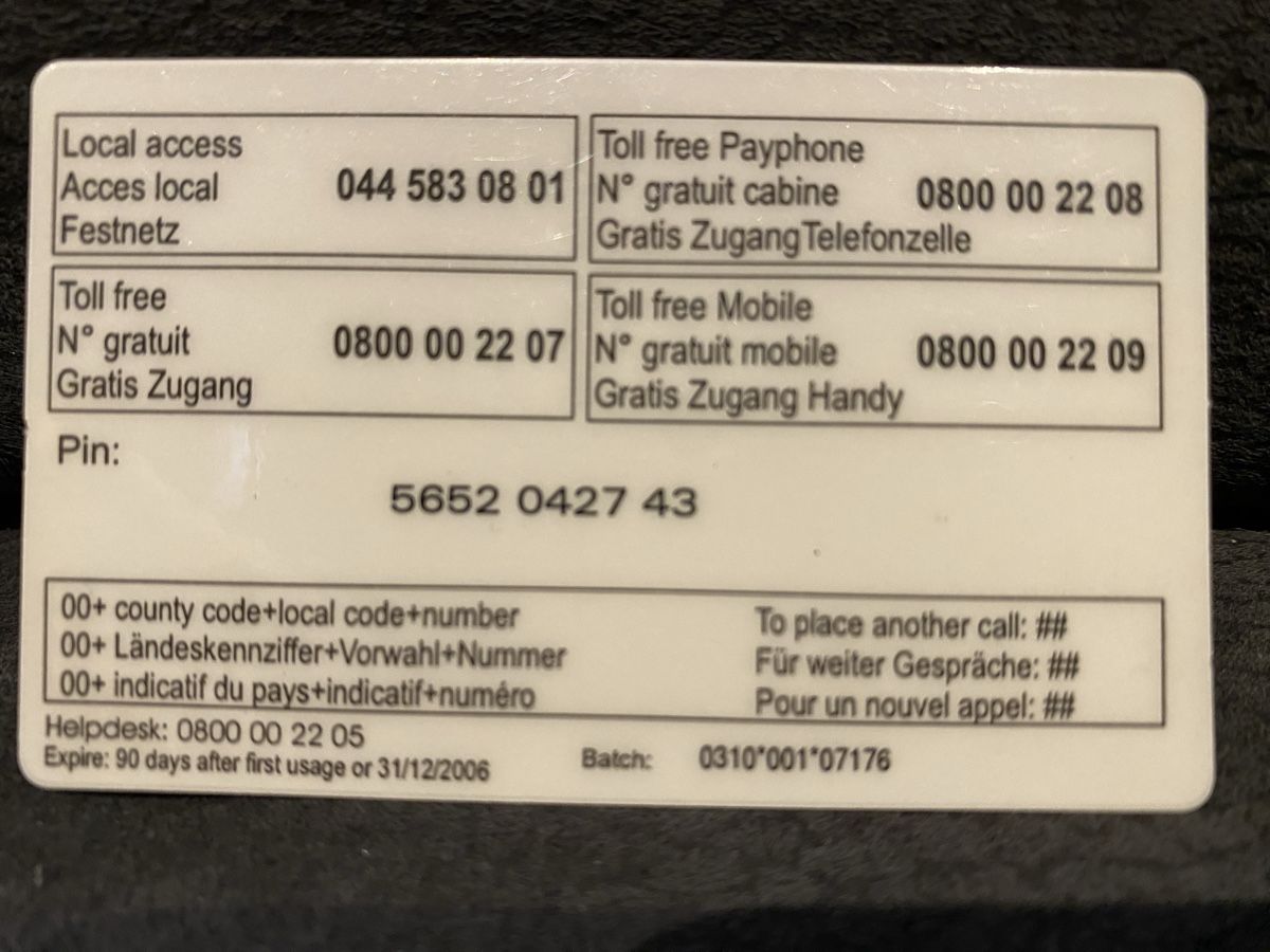 Telefon- & Taxkarten: Carte – Gebraucht aus Lausanne von babacard10 1