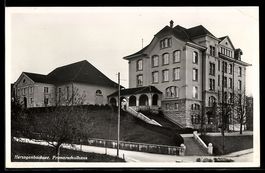 AK Herzogenbuchsee, Primarschulhaus mit Nachbargebäude