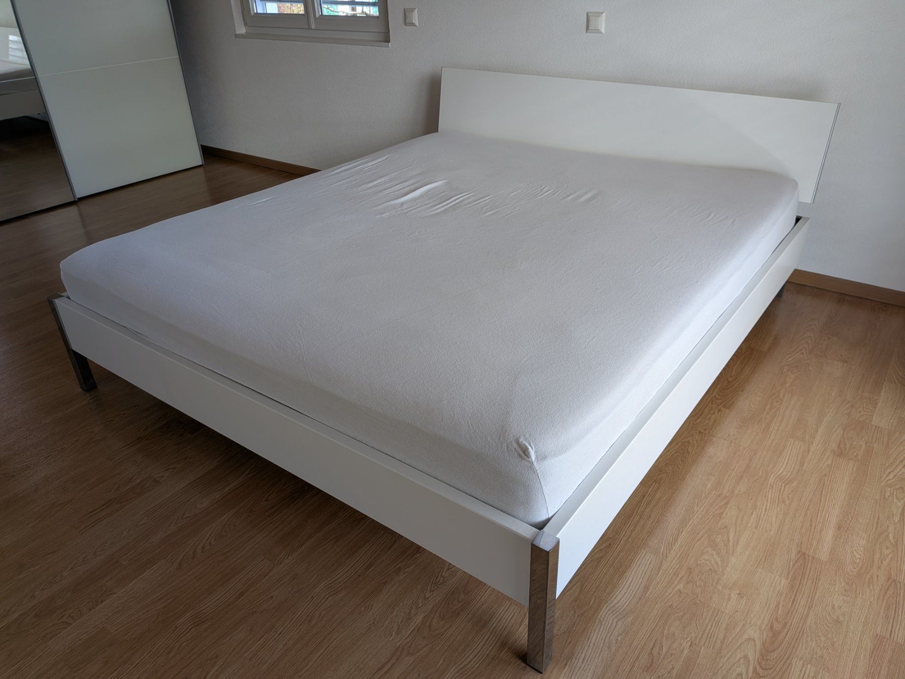 Letti: Lit blanc L188xP210 avec 2 sommiers – Usato da Avry-devant-Pont venduto da OBoss 2