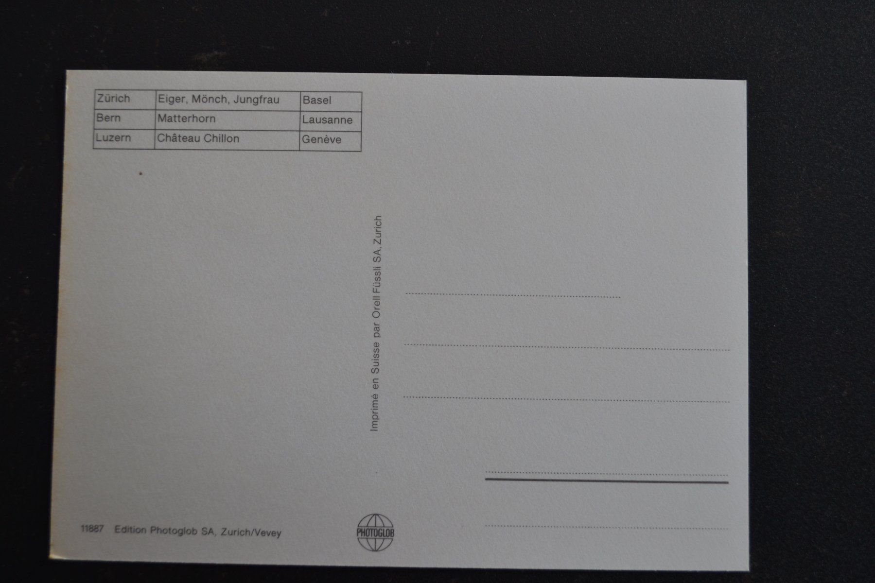 Cartoline postali: AK Schweiz Sehenswürdigkeiten – Usato da Beinwil am See venduto da kajak55 1