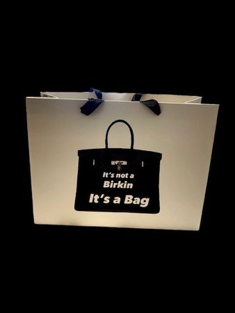 5 Geschenktaschen 'IT'S NOT A BIRKIN - IT'S A BAG'