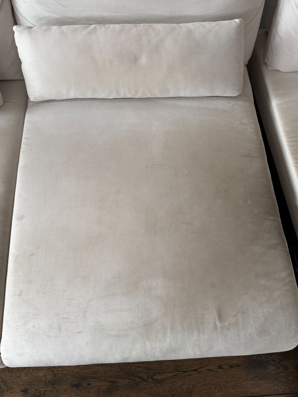 Sofas: Ecksofa hellbeige mit Recamiere gebrauchter Zustand – Gebraucht aus Inwil von Palme 5