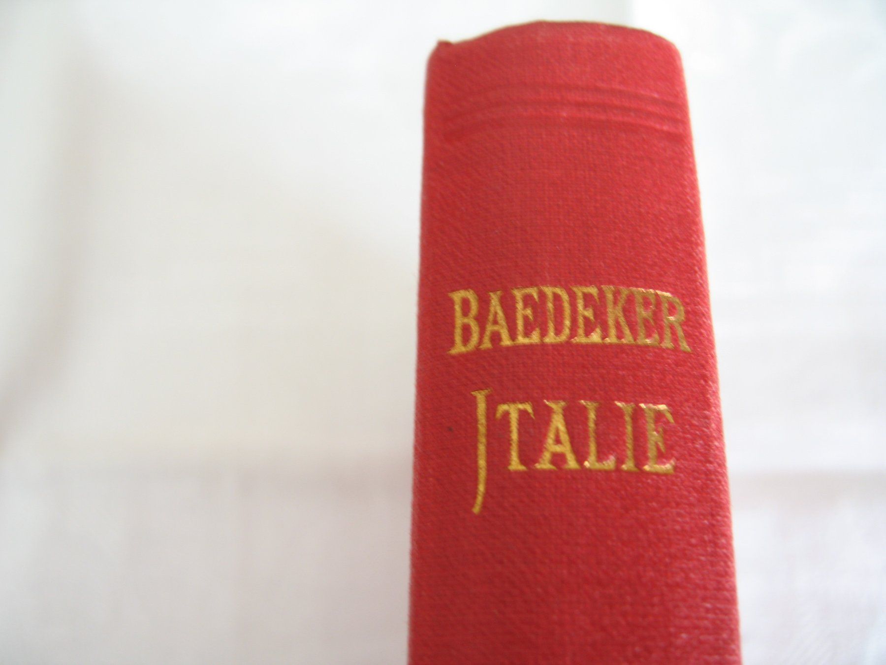 Libri: BAEDEKER""   ITALIE en un volume – Usato da Meilen venduto da steffanini