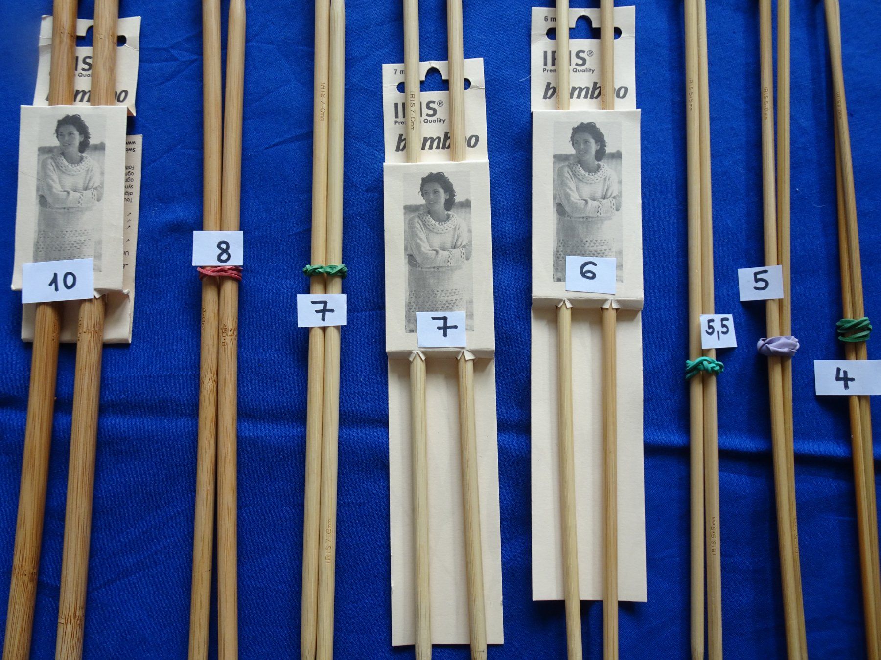 Ferri: BAMBUS Stricknadeln 9 Sets = total 18 Stricknadeln – Nuovo (secondo la descrizione) da Berikon venduto da Ponderoso 1