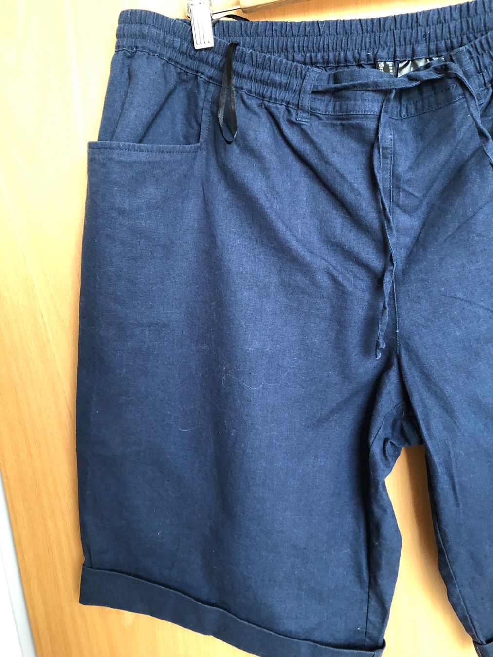Pantaloni: Kurze Sommer-Freizeithose dunkelblau, Gr. 48 – Usato da Arlesheim venduto da leyRum4.5 2