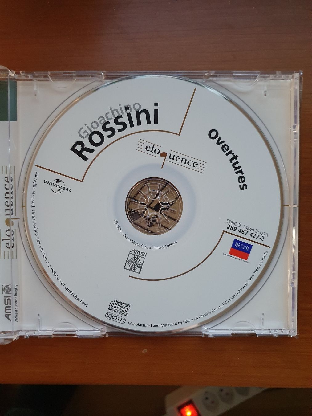 CD: Rossini - Ouvertüren, Charles Dutoit, CD - Klassik pur! – Usato da Zürich venduto da Philotimo 1