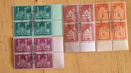 SAMMLUNG SCHWEIZ: ET.SERIE 4er BLOCK JAHR 1963