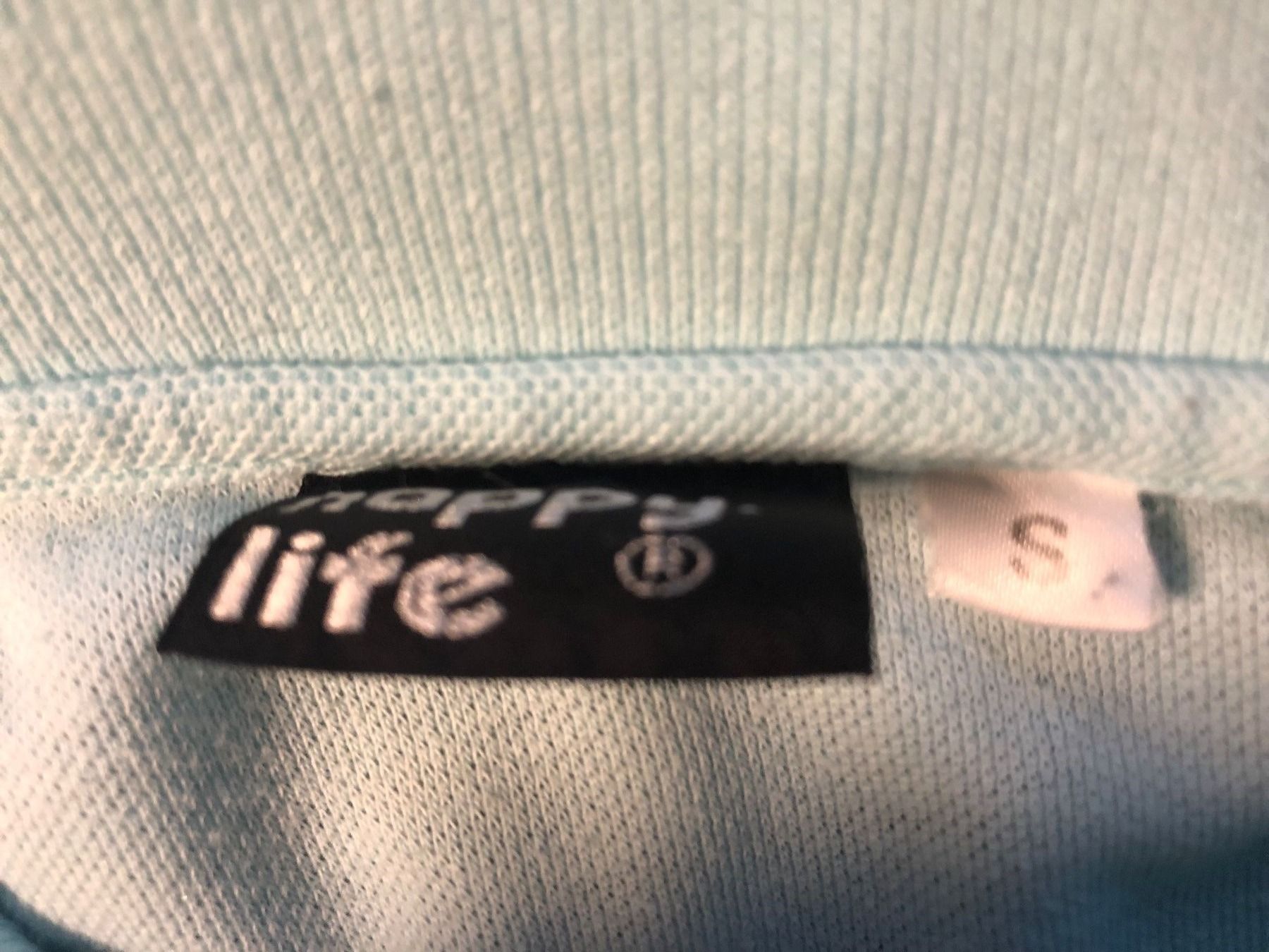 Magliette Polo: Poloshirt- Grösse S - Happy Life – Usato da Oberuzwil venduto da jabano 1