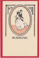 STUDENTIKA, ACADEMIE 1910