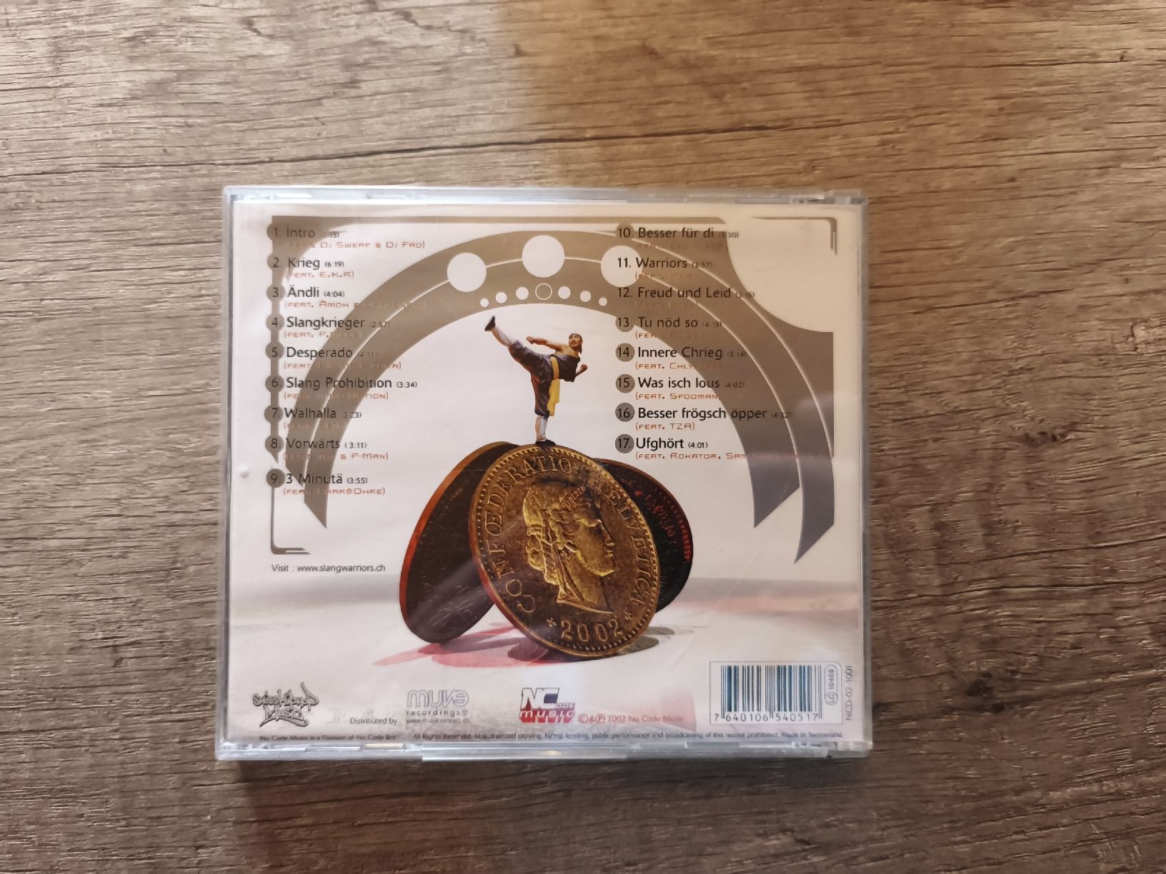 CD: V.A - Slang Warriors – Usato da Kandersteg venduto da digginblackpearlz 2