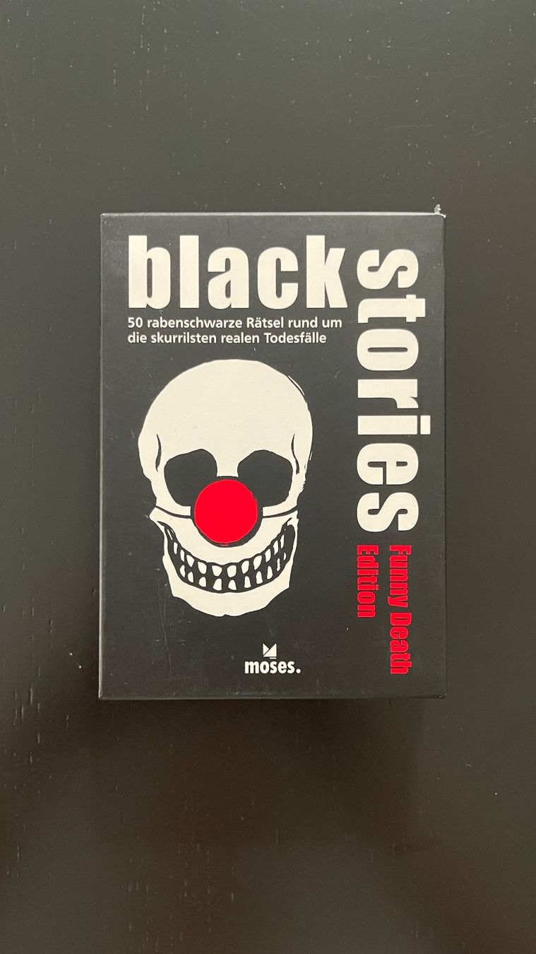Giochi: Black Stories, Funny Death Edition – Usato da Luzern venduto da Mcleon