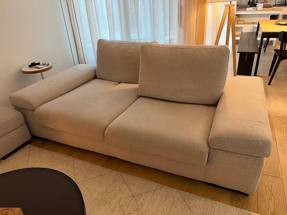 Canapé Poltronesofà Poviglio 3 places + pouf (Gebraucht) in Confignon ...