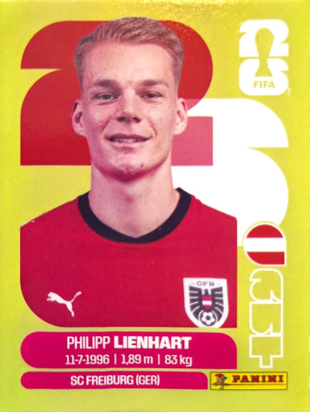 Panini Carte collezionabili: Carte FIFA World Cup 2026 AUT 6 – Usato da Clarens venduto da rim_g98y