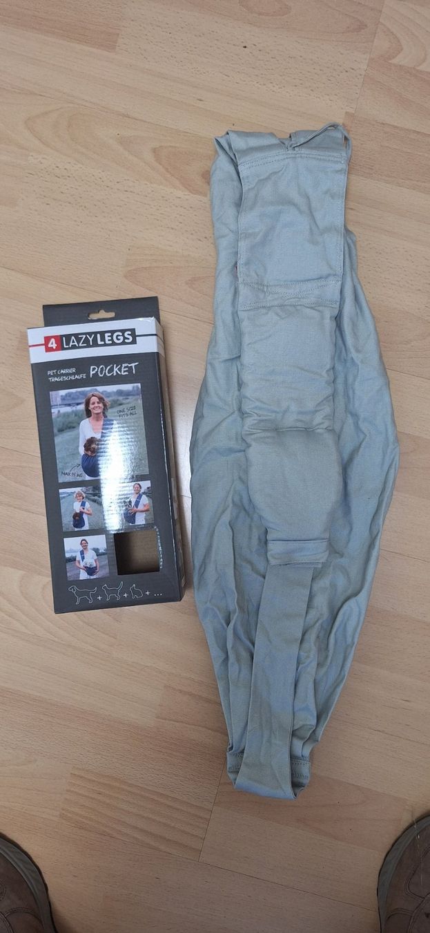 Porte-bébés ventraux & dorsaux: Tragetuch 4Lazylegs Pocket Basic bis 15kg – D'occasion à Kölliken par LauraLeo13 1