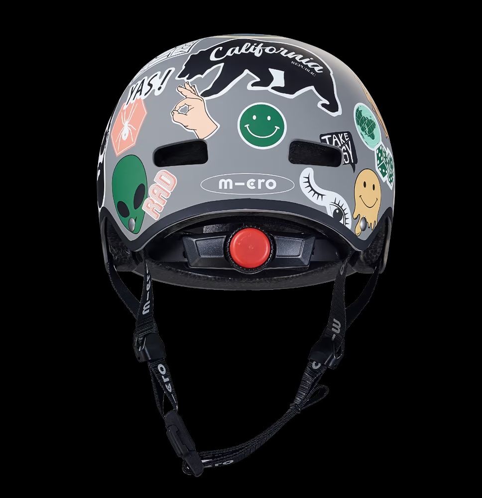 Caschi: Micro Scooter/Skateboard Sticker Helm mit LED Licht – Usato da Thalwil venduto da Swisshoneys 2