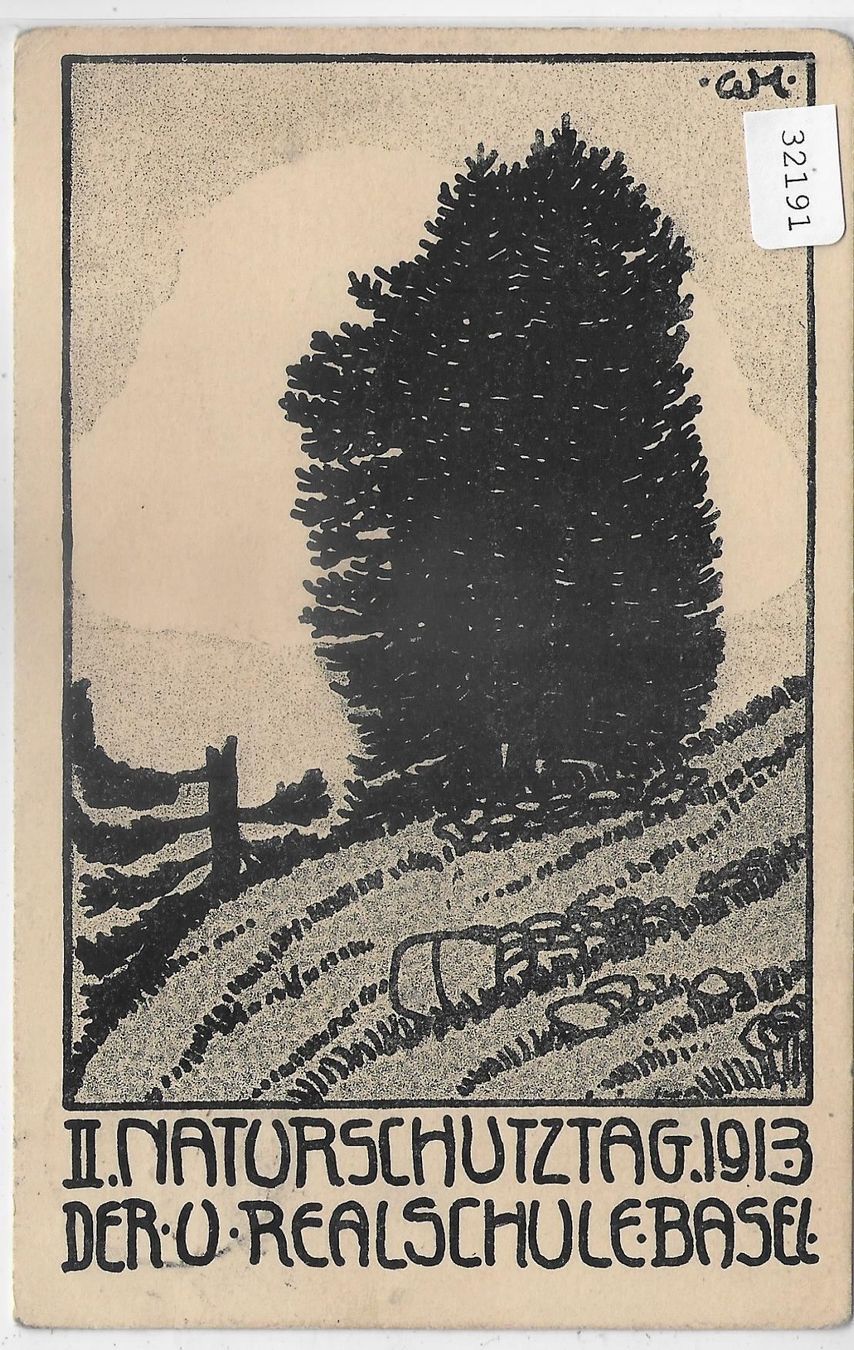 Cartes postales: II. Naturschutztag 1913 der V. Real- – D'occasion à Ettingen par Kartenplanet