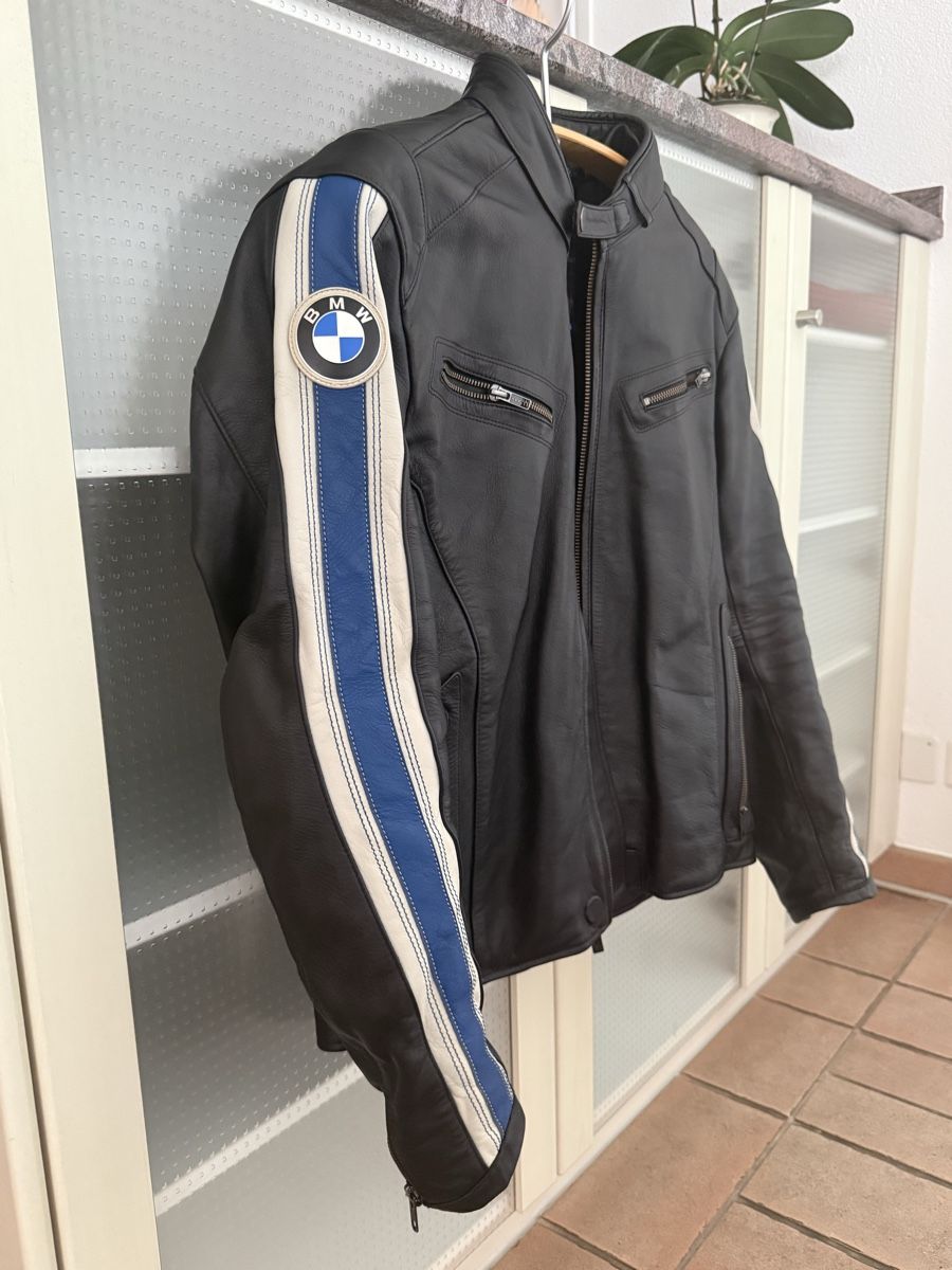 BMW Jacken: BMW Motorrad Echtlederjacke Männer Grösse M – Gebraucht aus Watt von 12l_wbz5