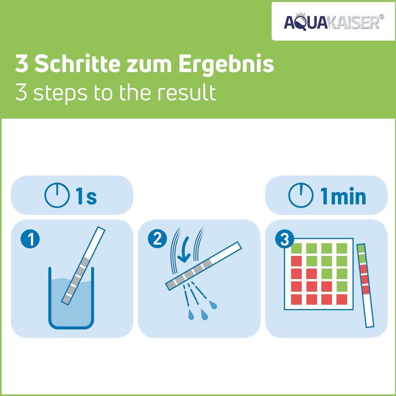 Altro per la casa: Wasserhärte testen und messen – Nuovo e nell'imballaggio originale da Steinmaur venduto da umweltcheck 2