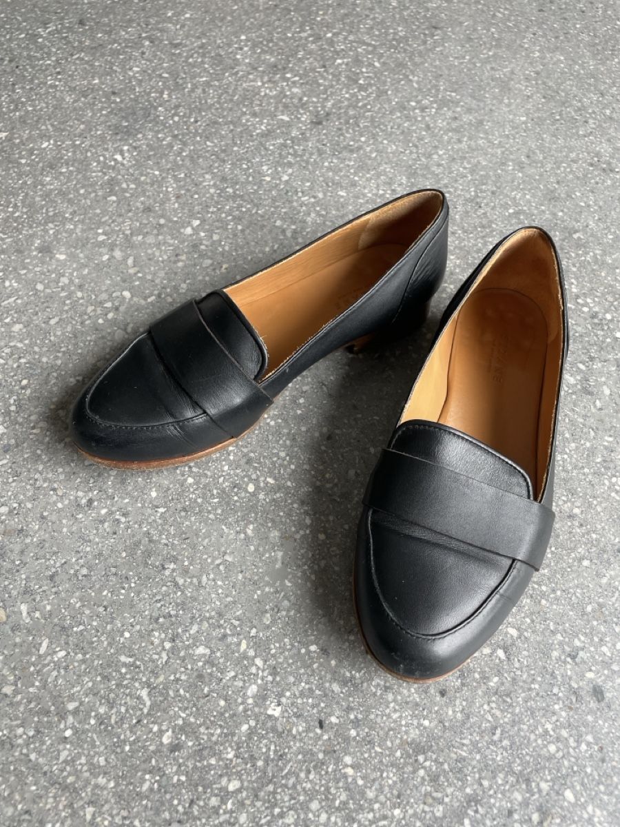 Sezane Scarpe da donna: Mocassins cuir noir Sezane T36 – Usato da Flanthey venduto da henriette83 1