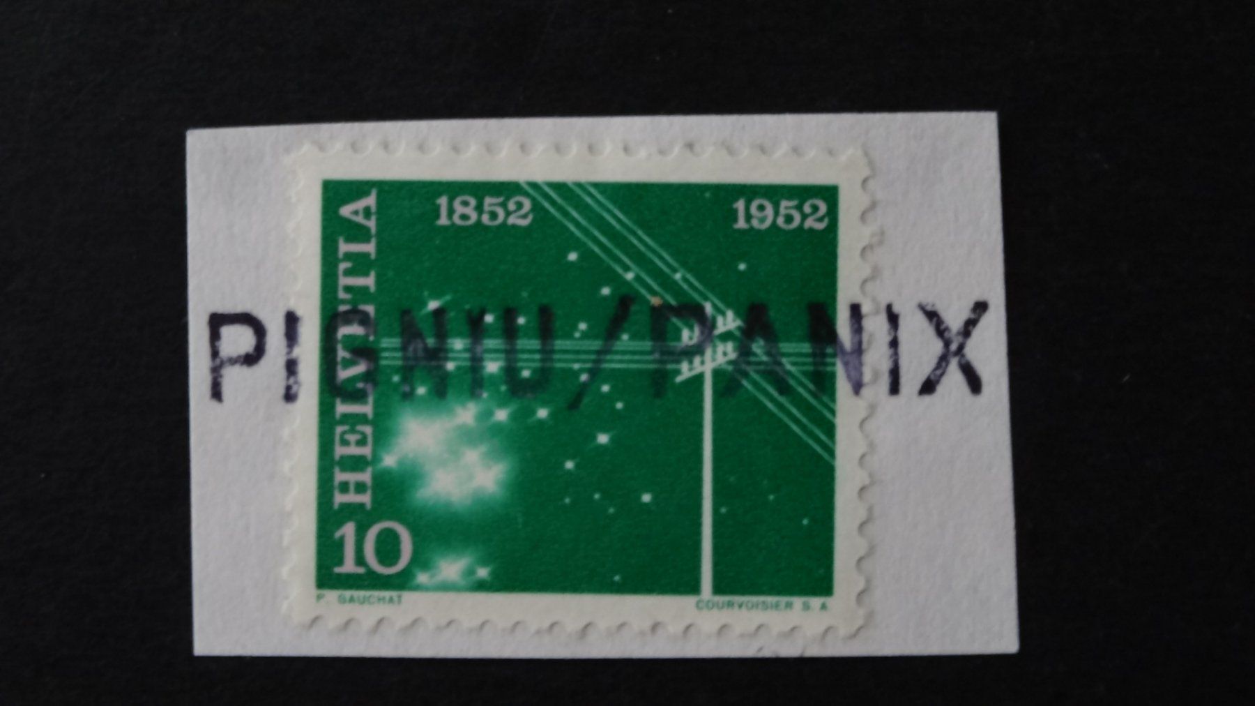 Tutti i francobolli: PIGNIU / PANIX (Graubünden) Stabstempel  60 – Usato da Anwil venduto da zuggi57