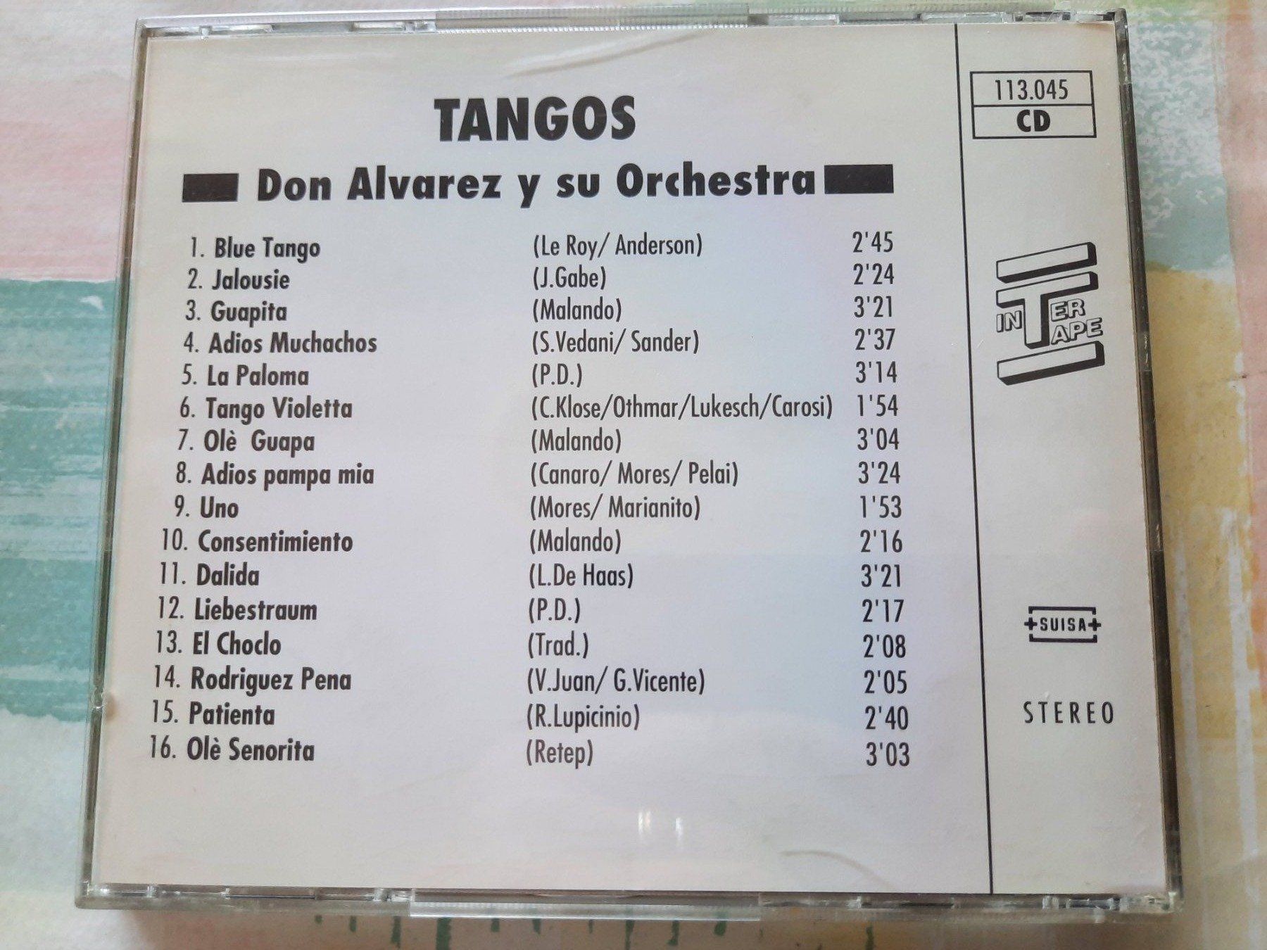 CDs: Cd Tango - Don Alavarez y suo Orchestra – Gebraucht aus Pully von bro_n52j 1