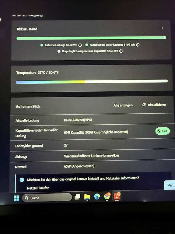 Lenovo Notebooks: Lenovo Thinkpad T14 Gen4 – Neu (gemäss Beschreibung) aus Alchenflüh von daena1 3