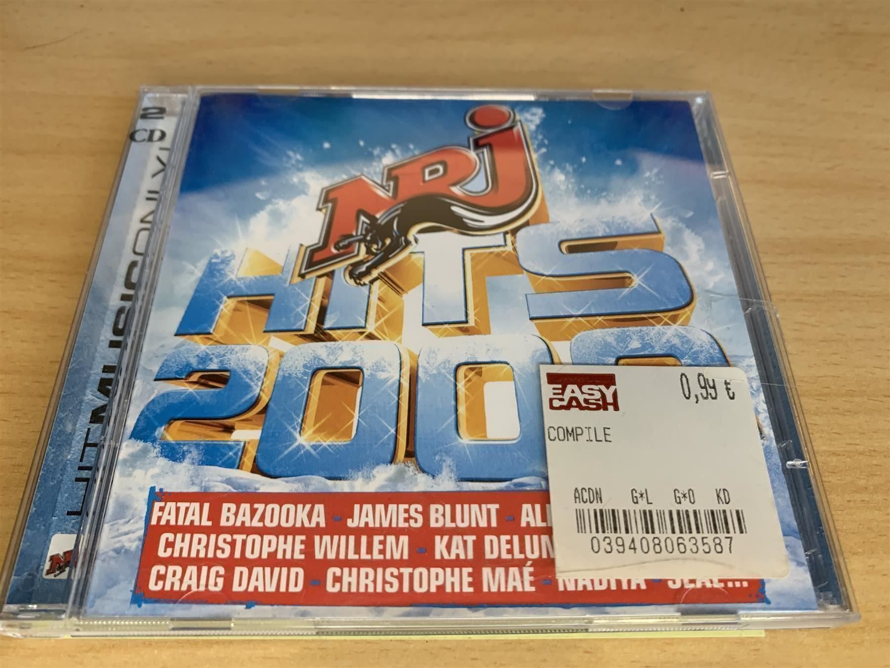 CD: NRJ Hits 2008 - 2 CD – Usato da Rikon im Tösstal venduto da Alpenmutz