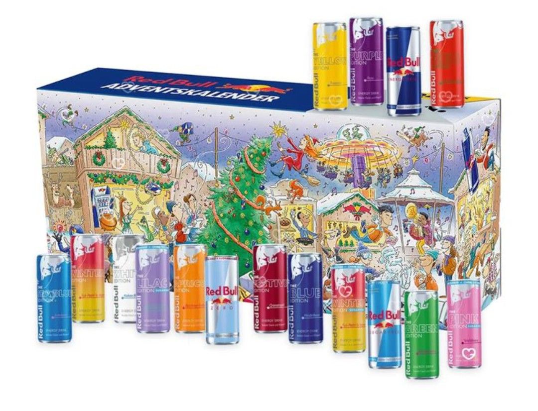 Red Bull Cibi & Specialità: Redbull Adventskalender 2025 – Nuovo e nell'imballaggio originale da Buus venduto da Leo7654
