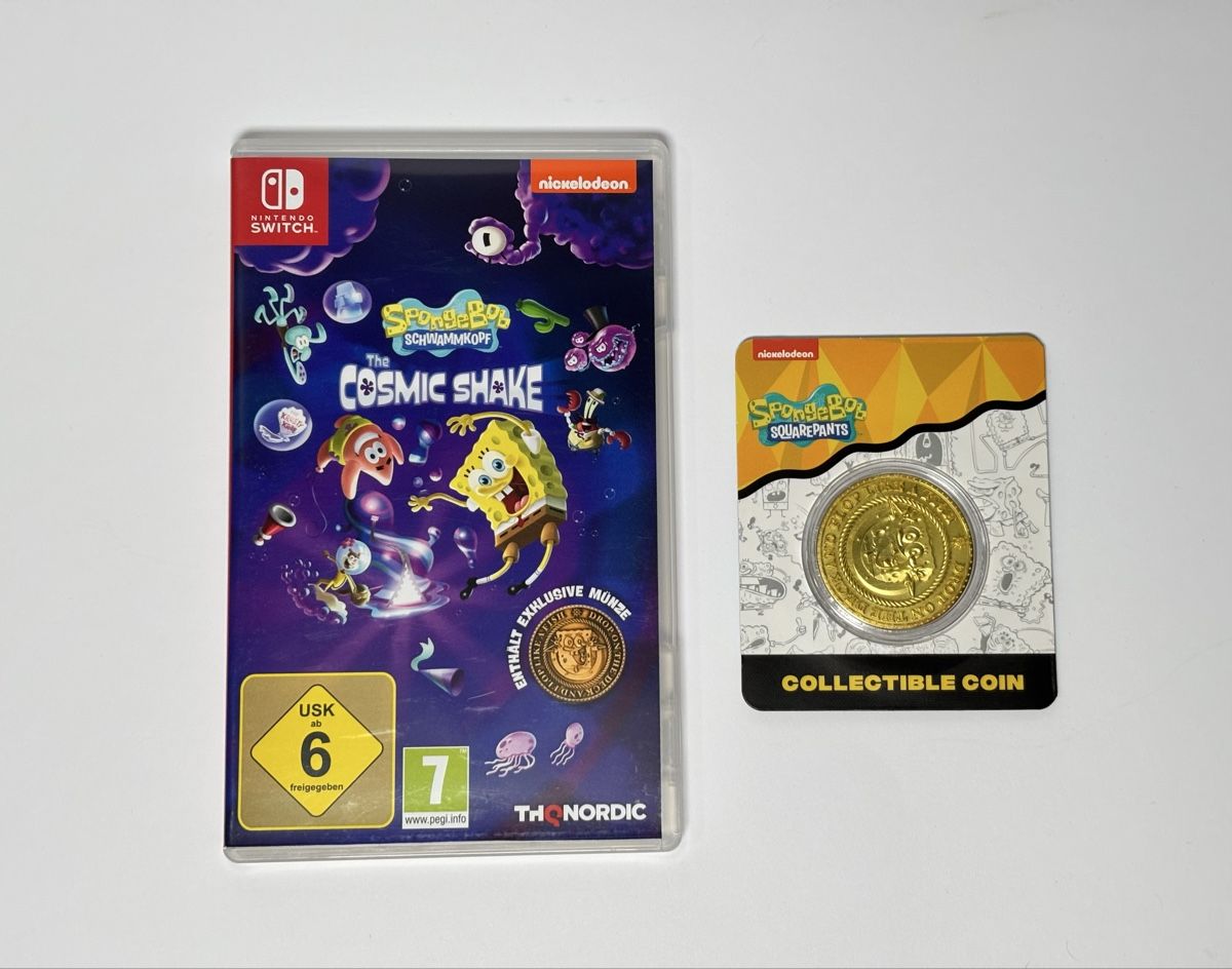 Giochi: SpongeBob The Cosmic Shake Switch gioco + moneta – Usato da Gordola venduto da kar_gy5g