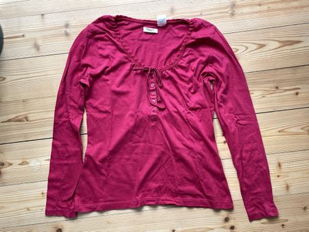 Langarm Shirt Baumwolle