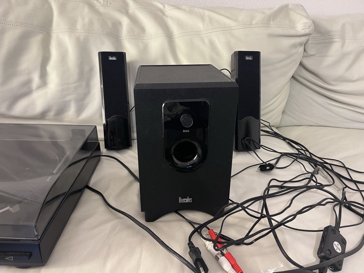 Sony Giradischi: Lecteur vinyle Sony et sono hercules – Usato da Pieterlen venduto da tom_8d86 3