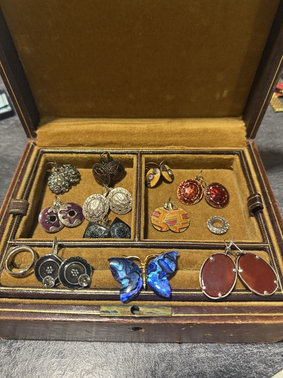 Lot De Bijoux Vintage (colliers, Bracelets) En Perles Et Laiton à Détourner - Réf LBB0511