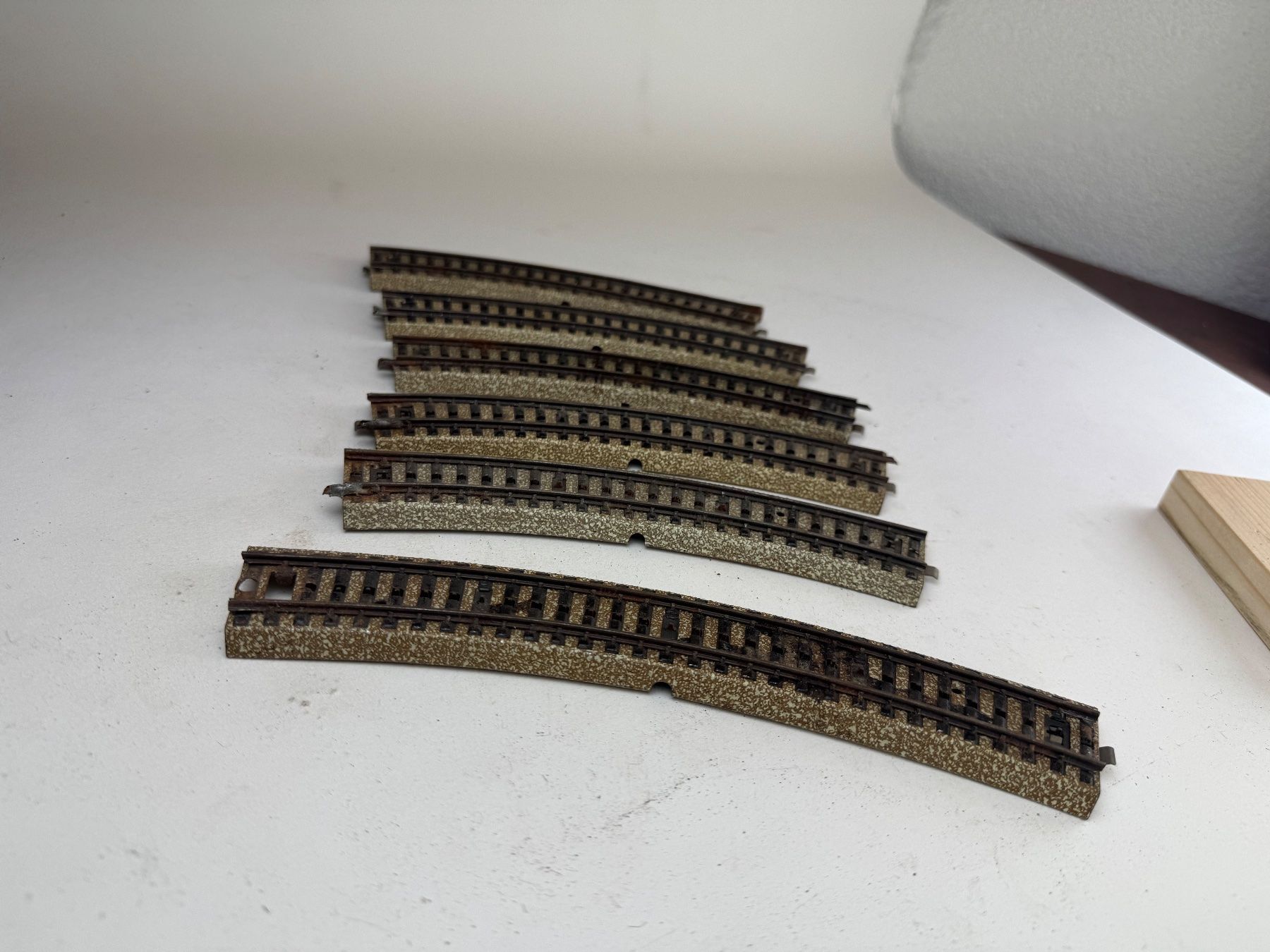 Märklin Modellini di ferrovie: VE1- Märklin gebogene Gleise gemischt – Usato da Elm venduto da Wikmtz 1