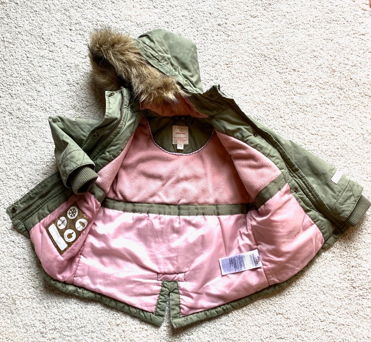 Esprit Giacche & Cappotti: Winterjacke mit Kapuze,  Esprit , Gr.92/98 – Usato da Uster venduto da ros_pym8 3