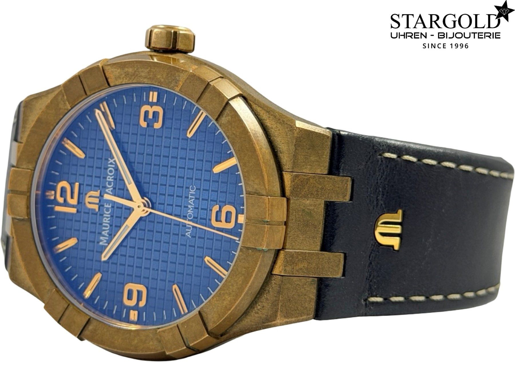 Maurice Lacroix Orologi: Maurice Lacroix Aikon Bronze Limited Edition - AI6008-BRZ01 – Usato da Zürich venduto da Stargold-Uhren 1