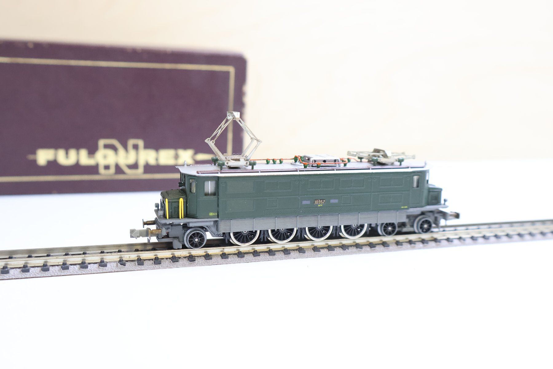 Fulgurex Modellini di ferrovie: Fulgurex SBB Ae 4/7 E-Lok - Spur N Messingmodell – Usato da Winterthur venduto da Monstera 4