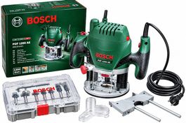 Bosch POF 1200 AE Oberfräse 1200 W inkl. Bosch Fräserset