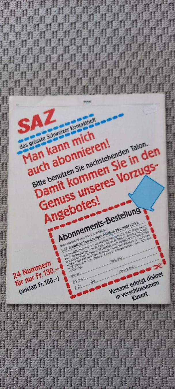 Riviste & Magazine: magazin  SOS erotik – Usato da Höri venduto da bsc_68fw 2