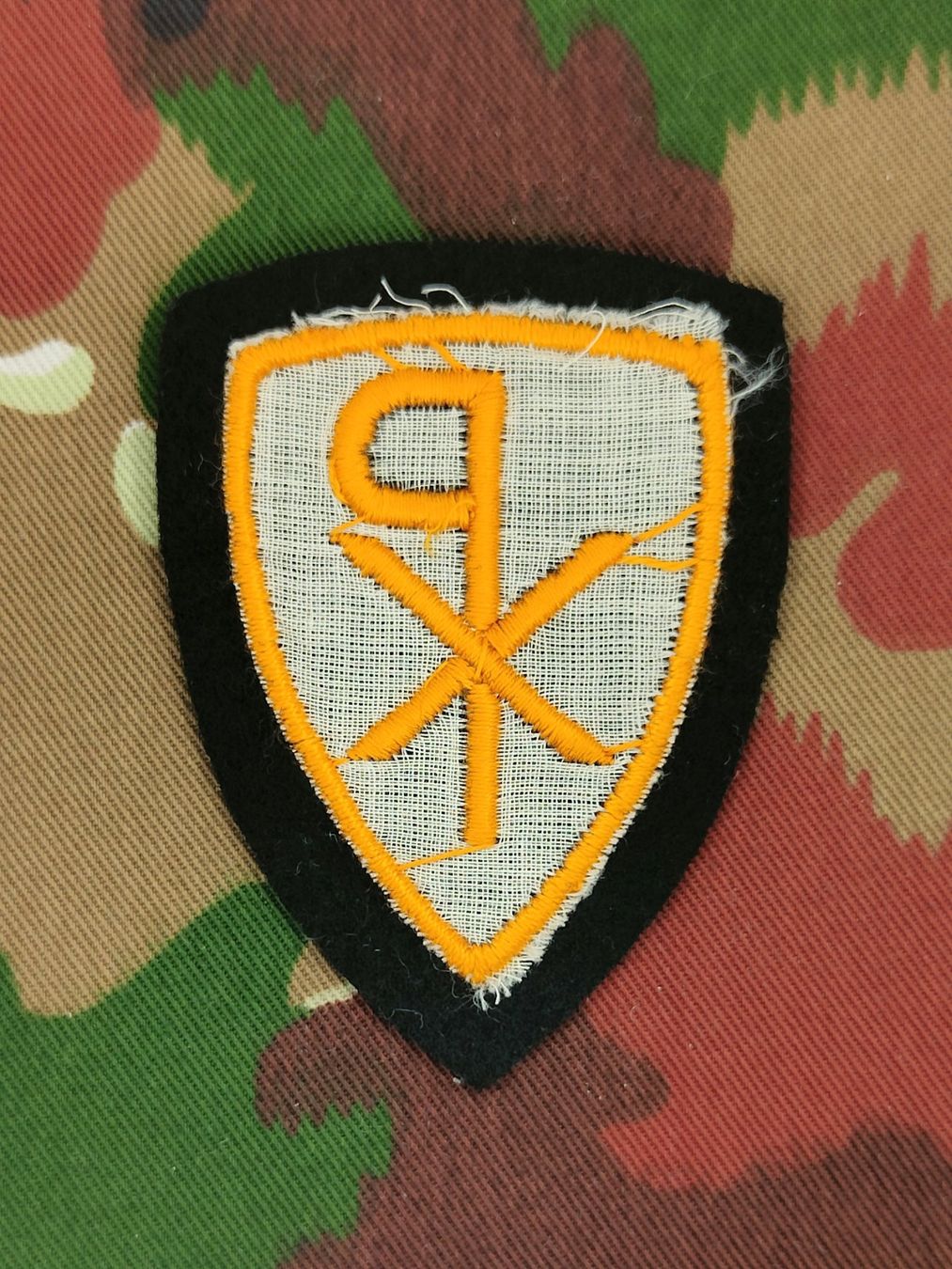 Schweizer Armee Placchette & Badge: Funktionsabzeichen Feldpredigerdienstchef Ord. 1972, V2 – Usato da Bauma venduto da SwissMilitaria 1