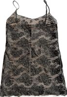 Nuisette dentelle noire, taille S/M