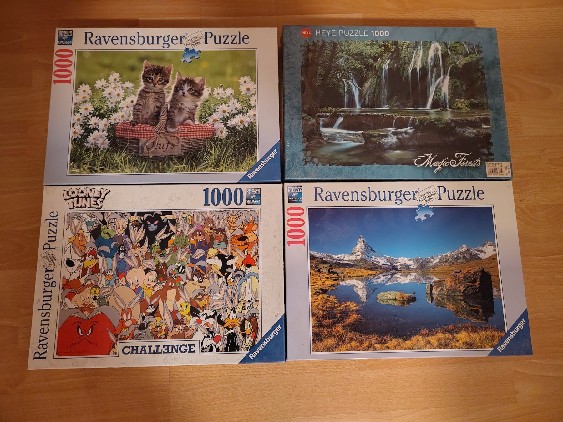 Ravensburger Puzzle: 4 Puzzles – Usato da Kaufdorf venduto da dav_fz55